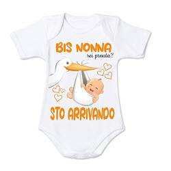 Mr. Gadgets Baby-Body wird kommen, für alle Familienmitglieder, Bis Oma, 0-6 Monate von Mr. Gadgets