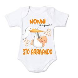 Mr. Gadgets Baby-Body wird kommen, für alle Familienmitglieder, NONNI, 0-6 Monate von Mr. Gadgets