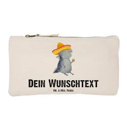 Mr. & Mrs. Panda Größe S Klein Personalisierte Schminktasche Axolotl Tequila - Personalisierte Geschenke, Lurche, Personalisiertes Schminketui, von Mr. & Mrs. Panda