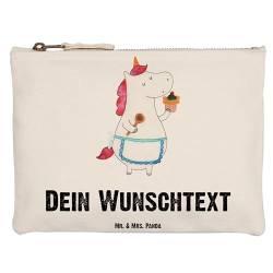 Mr. & Mrs. Panda Grösse XL Große Personalisierte Schminktasche Einhorn Küchenfee - Personalisierte Geschenke, Einhörner, Kuchen, Pegasus, Schminketui von Mr. & Mrs. Panda