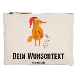 Mr. & Mrs. Panda Grösse XL Große Personalisierte Schminktasche Fuchs Weihnachten - Personalisierte Geschenke, Weihnachtszeit, Schminktasche von Mr. & Mrs. Panda