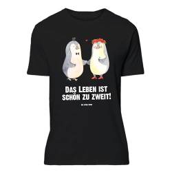 Mr. & Mrs. Panda Größe XXL T-Shirt Pinguin Heirat - Geschenk, Junggesellenabschied, Frau, Nachthemd, Liebesgeschenk, T-Shirt mit Spruch, Ehefrau, von Mr. & Mrs. Panda