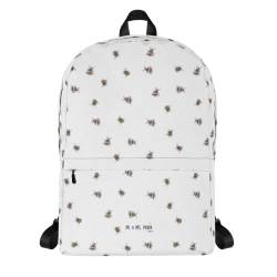 Mr. & Mrs. Panda Rucksack Hummel flauschig - Geschenk, Natur, Rucksack für Uni, Rucksack für Computer, Tiere, lustige Sprüche, Blume, Biene, Gute von Mr. & Mrs. Panda