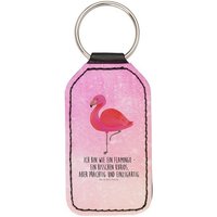 Mr. & Mrs. Panda Schlüsselanhänger Flamingo Classic - Aquarell Pink - Geschenk, Schlüsselanhänger, für m (1-tlg), Vielseitigkeit von Mr. & Mrs. Panda
