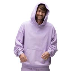 MrBeast Kapuzen-Sweatshirt, 100% US-Baumwolle, schwerer Hoodie für Herren, entspannte Passform, Pullover, Hoodies, Geschenke für Teenager, Jungen, Beast Originals Hoodie - Digital Lavender, X-Small von MrBeast