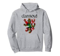 Clan Boyd Tartan Schottischer Familienname Scotland Pride Pullover Hoodie von Mrpotts73 Schottischer Löwe