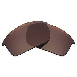 Mryok+ Polarisierte Ersatzgläser für Oakley Bottle Rocket OO9164 - Bronze Brown von Mryok