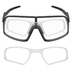 Mryok Einlage Clip-on Prescription Clip für Oakley Sutro OO9406 / Sutro Lite OO9463 Sonnenbrille, farblos, Einheitsgröße von Mryok