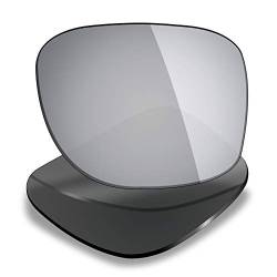 Mryok Polarisierte Ersatzgläser für Oakley Latch Square (SQ) – Silber Titan von Mryok