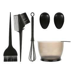 5-teiliges Haarfärbepinsel- und Schüssel-Set, professionelles Salon-Haarfärbe-Set, zum Färben von Haarfärben, Applikator von Mucee