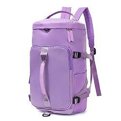 Damen-Reisetasche, Reisetasche für Flugzeug, Schultertasche, Wochenendtasche, Übernachtungstasche für Damen und Herren, violett von Mucee