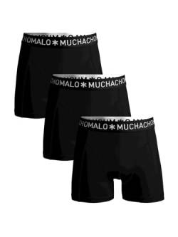 Muchachomalo 3er Pack Solid Men Black, F1-Mucha:Black, Größe-F1-Mucha:L/6 von Muchachomalo