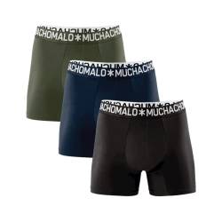 Muchachomalo 3er Set Boxer Cotton Black Blue Army (Größe: XL) von Muchachomalo