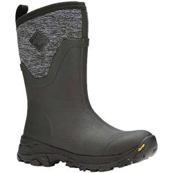 Muck Boots - Damen Gummistiefel Arctic Ice (38 EU) (Schwarz/Grau meliert) von Muck Boot