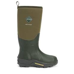 Muck Boots Arctic Sport Tall, Unisex Erwachsene Arbeits-Gummistiefel, Grün (Moss 333A), 46 EU (11 UK) von Muck Boots