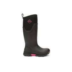 Muck Boots Damen Arctic Ice großer Achat Gummistiefel, Schwarz Hot Pink, 37 EU von Muck Boots