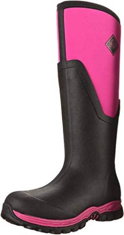 Muck Boots Damen Arctic Sport Ii Tall Gummistiefel, Pink (Black/pink) von Muck Boots