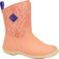 Muck Boots Damen Muckster Ii Mid Gummistiefel, Getönter Weizen-Druck, 41 EU von Muck Boots