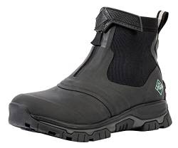 Muck Boots Herren Apex Mid Zip Gummistiefel, Black/Dark Shadow, 44/45 EU(10 UK) von Muck Boots