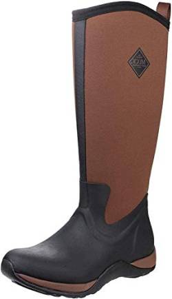 Muck Boots Unisex Arctic Adventure Gummistiefel (41 EU) (Schwarz/Tan) von Muck Boots