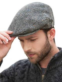 Mucros Weavers Irish Trinity Flat Cap for Men Newsboy Hat - - SMALL von Mucros Weavers