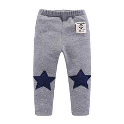 Mud Kingdom Baby Jungs Winterhose Fleece gefüttert Tight Fit Star 18-24 Monate Grau von Mud Kingdom