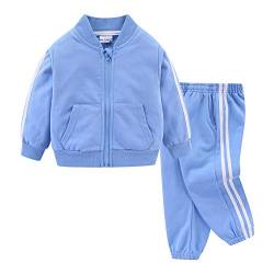 Mud Kingdom Jogger Sets für Kleinkind Boys Cute Pockets Baumwollblau 2 Jahre von Mud Kingdom