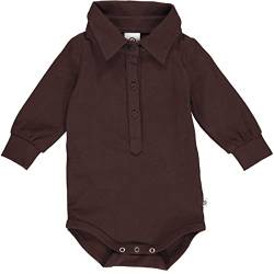 Müsli by Green Cotton Baby Boys Cozy me Shirt Body and Toddler Sleepers, Coffee, 74 von Müsli by Green Cotton