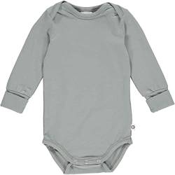 Müsli by Green Cotton Baby Boys Cozy me l/s Body Base Layer, Spa Green, 74 von Müsli by Green Cotton