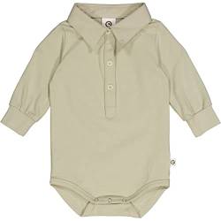 Müsli by Green Cotton Baby Boys Cozy me l/s Shirt Body Base Layer Underwear, Desert Green, 80 von Müsli by Green Cotton