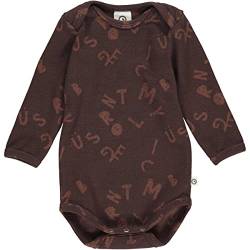 Müsli by Green Cotton Baby Boys Letter Body and Toddler Sleepers, Coffee, 56 von Müsli by Green Cotton