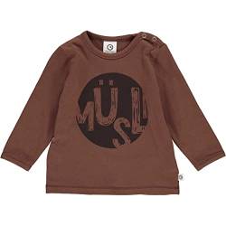 Müsli by Green Cotton Baby Boys Letter Logo T-Shirt, Acorn, 92 von Müsli by Green Cotton