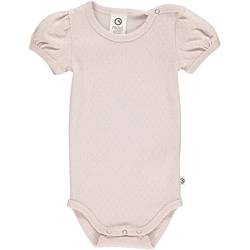 Müsli by Green Cotton Baby Girls Pointel s/s Body and Toddler Training Underwear, Rose Moon, 98 von Müsli by Green Cotton