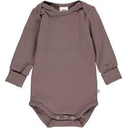 Müsli by Green Cotton Baby - Mädchen Cozy Me Body Baby and Toddler Sleepers, Grape, 68 EU von Müsli by Green Cotton