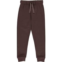 Müsli by Green Cotton Boy's Cozy Sweat Casual Pants, Coffee, 122 von Müsli by Green Cotton