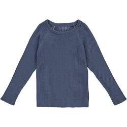 Müsli by Green Cotton Boy's Knit Cable Pullover Sweater, Indigo, 134 von Müsli by Green Cotton