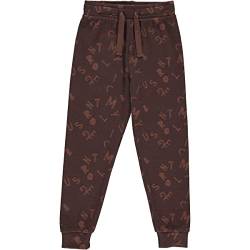 Müsli by Green Cotton Boy's Letter Casual Pants, Coffee, 134 von Müsli by Green Cotton