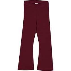 Müsli by Green Cotton Girl's Cozy me Flared Casual Pants, Fig, 134 cm von Müsli by Green Cotton