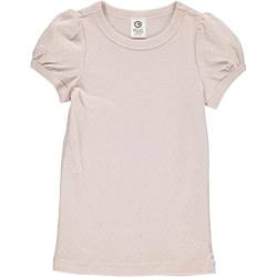 Müsli by Green Cotton Girl's Pointel s/s T T-Shirt, Rose Moon, 116 von Müsli by Green Cotton