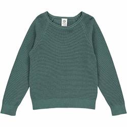 Müsli by Green Cotton Jungen Knit Raglan Pullover Sweater, Pine, 116 EU von Müsli by Green Cotton