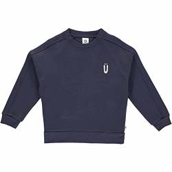 Müsli by Green Cotton Jungen Sweatshirt Pullover Sweater, Night Blue, 140 EU von Müsli by Green Cotton