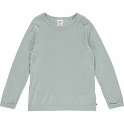 Müsli by Green Cotton Mädchen Woolly Silk L/S T Shirt, Spa Green, 104 EU von Müsli by Green Cotton