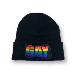 Beanie Mütze Gay, warm und angenehm zu tragen. Einheitsgröße, Unisex von Mützenfritze