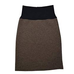 Mufflon® Damen Walk Rock Ria aus Reiner Merino-Schurwolle, Granit, Gr. L (42) von Mufflon