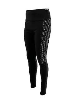 MuistA Damen Butt Leggings Silber High Waist Push Up Booty Sport Hose Yogahose Gym Laufhose Fitness Blickdicht Glitzer (as3, Alpha, m, l, Regular, Regular) von MuistA