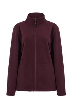 Mukua Damen Perth Woman Fleecejacke, Weinrot, 42 von Mukua