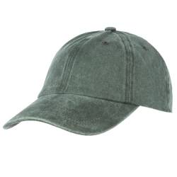 Mulor Baseball Cap Damen Herren Baseballkappe Verstellbar Basecap 100% Baumwolle von Mulor