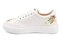 Mumka Damen Flores Sneaker, Mehrfarbig, 40 EU von Mumka