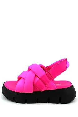 Mumka Damen Sandalias Cross Fucsia Sandale, Fuchsia, 36 EU von Mumka