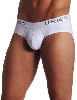 Mundo Unico Herren Baumwolle kolumbianische Unterwäsche Slip, 96100501 Weiß, Large von Mundo Unico